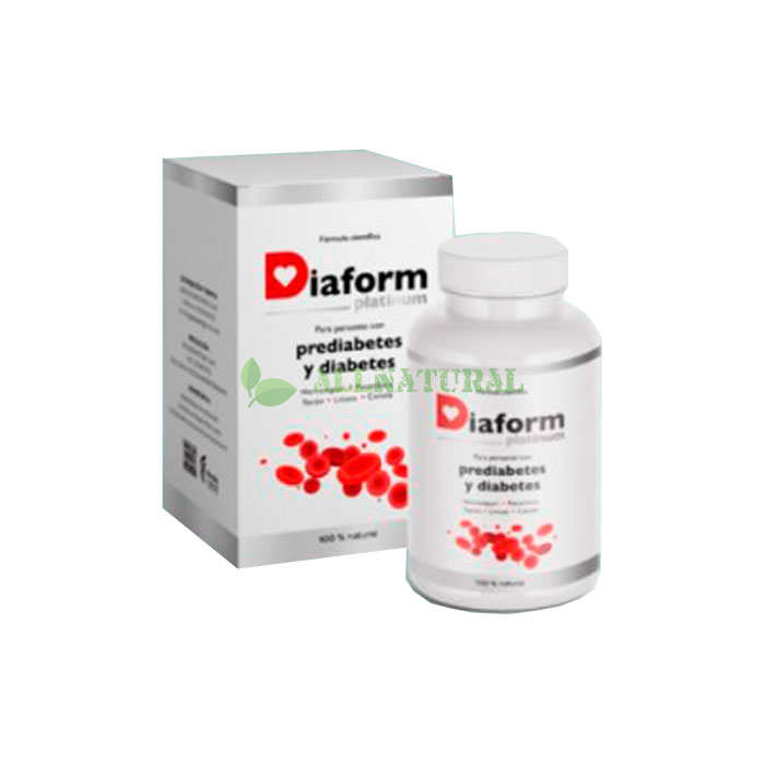 Diaform Platinum 🔺 medicamento para la prevención de la diabetes en Trujillo